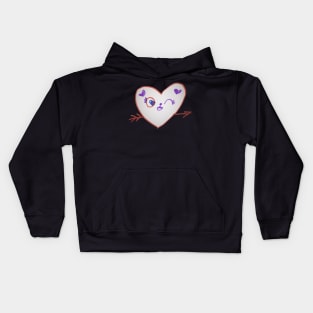 Winky Heart Kids Hoodie